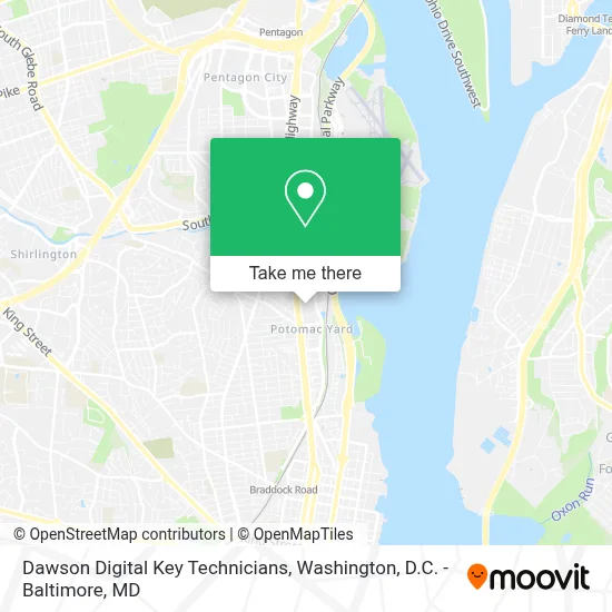 Dawson Digital Key Technicians map