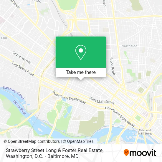 Strawberry Street Long & Foster Real Estate map