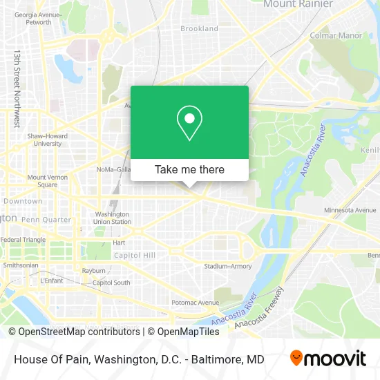 House Of Pain map