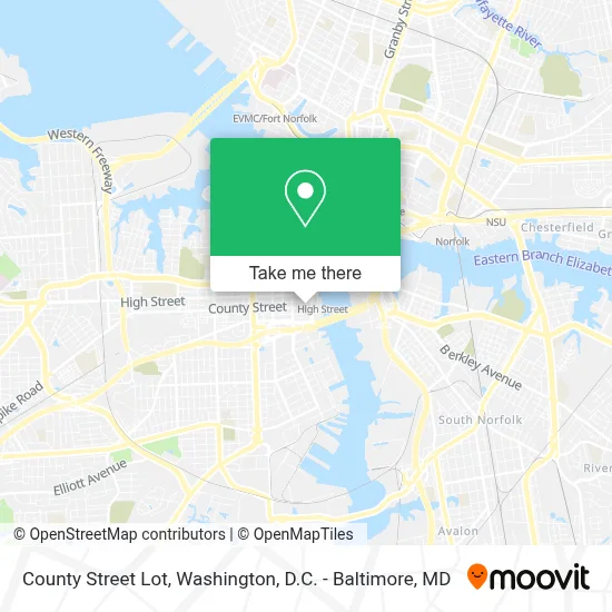 County Street Lot map