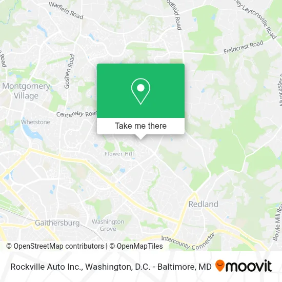 Rockville Auto Inc. map