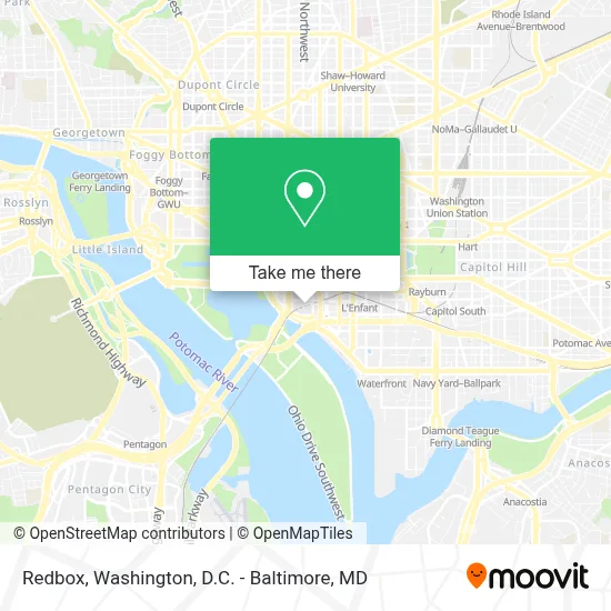 Redbox map