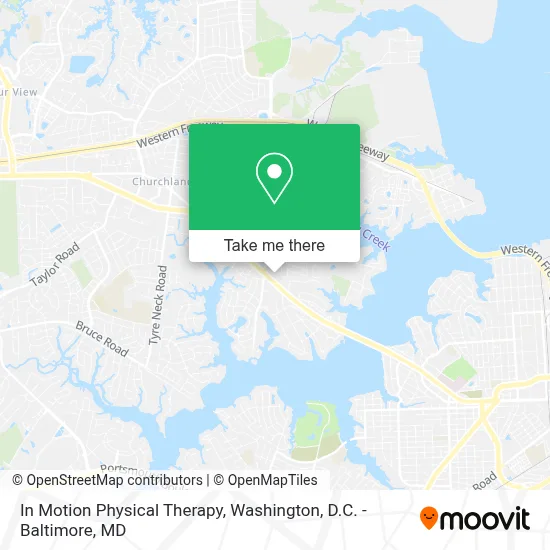 In Motion Physical Therapy map