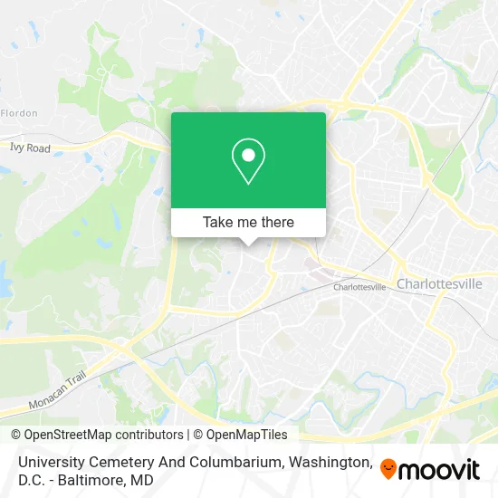 University Cemetery And Columbarium map