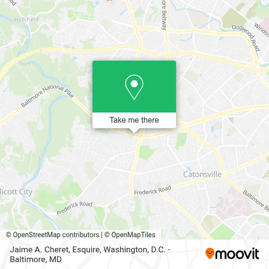 Jaime A. Cheret, Esquire map