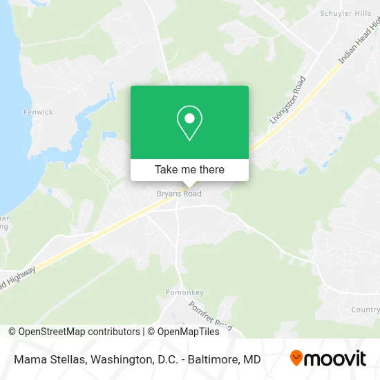 Mama Stellas map