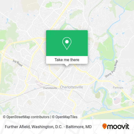 Further Afield map