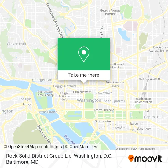 Rock Solid District Group Llc map