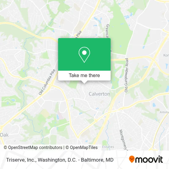 Triserve, Inc. map
