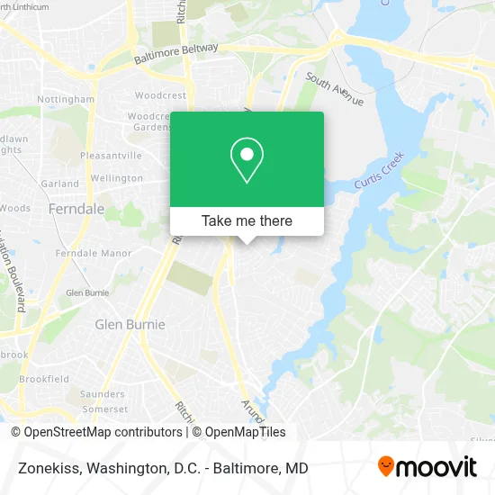 Zonekiss map