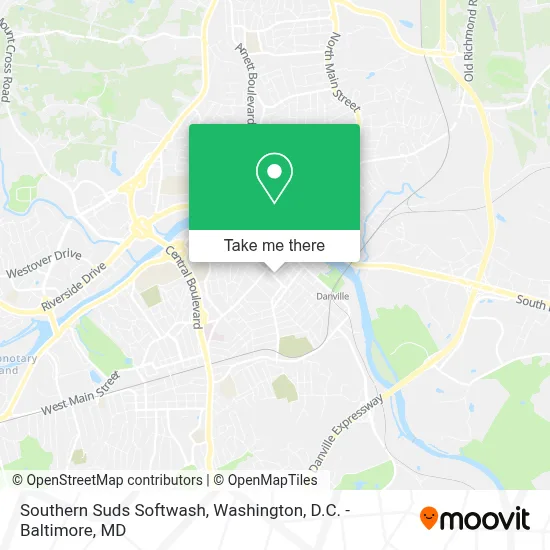 Southern Suds Softwash map