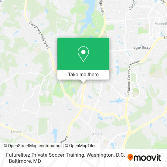 Futurelitez Private Soccer Training map
