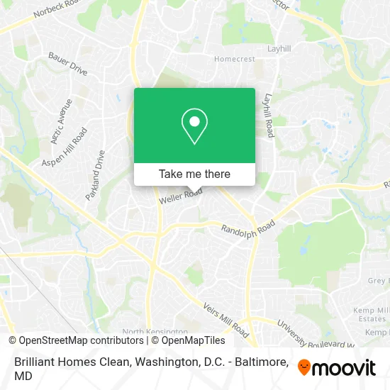 Brilliant Homes Clean map