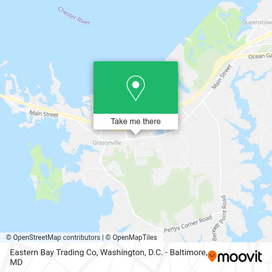 Eastern Bay Trading Co map