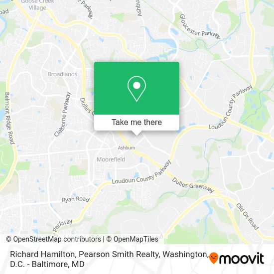 Richard Hamilton, Pearson Smith Realty map