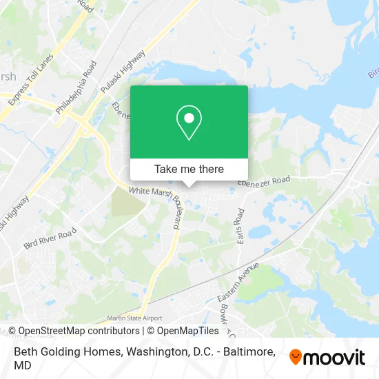 Beth Golding Homes map