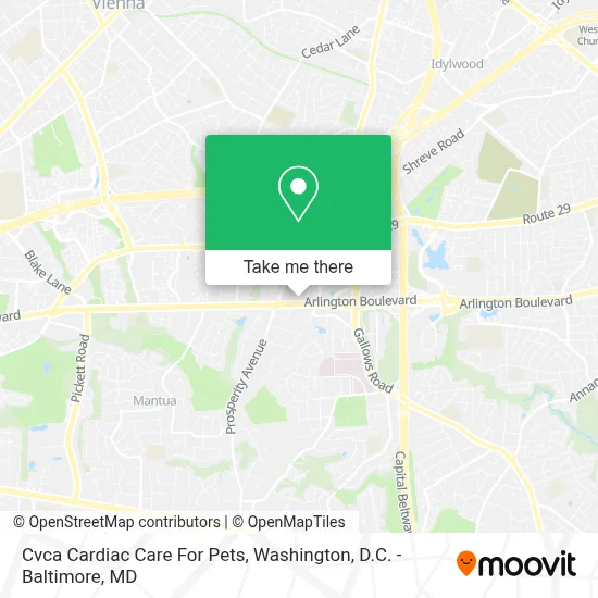 Cvca Cardiac Care For Pets map