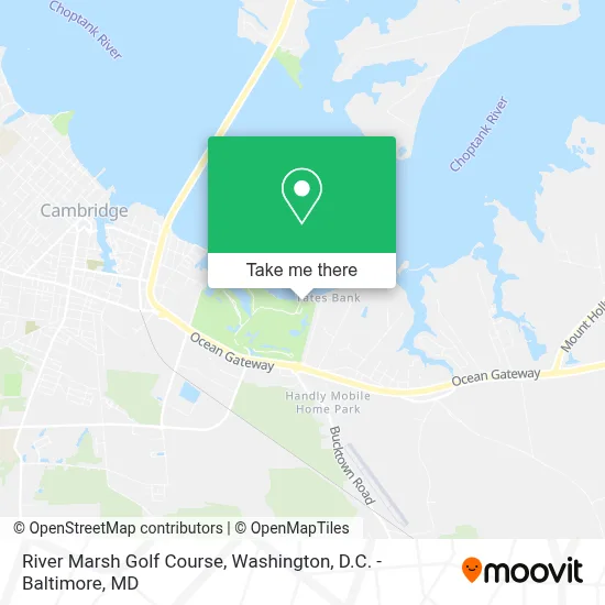 River Marsh Golf Course map