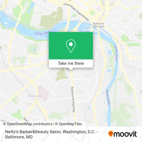 Netty's Barber&Beauty Salon map