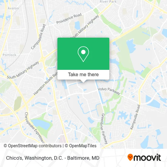 Chico's map