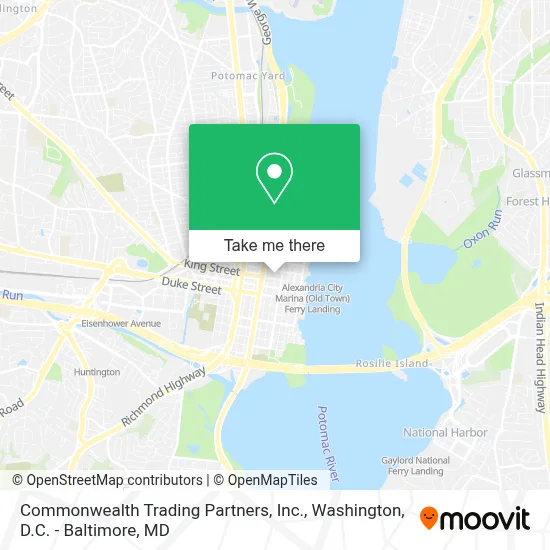 Commonwealth Trading Partners, Inc. map