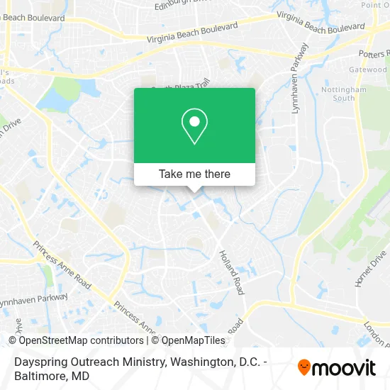 Dayspring Outreach Ministry map