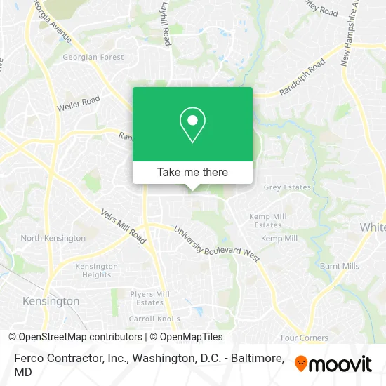 Ferco Contractor, Inc. map