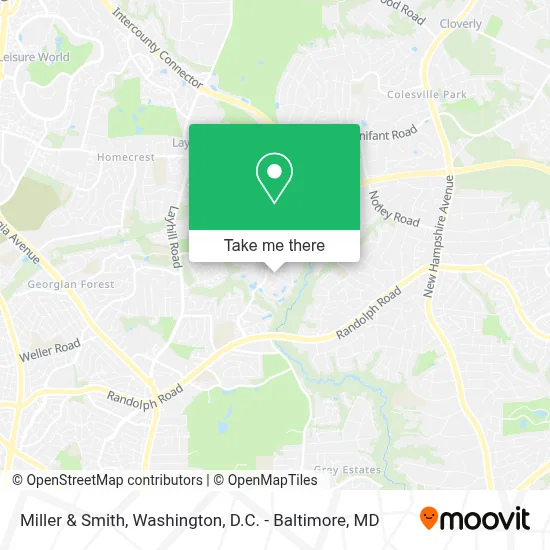 Miller & Smith map