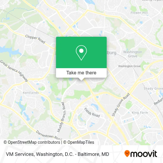 Vm Services map
