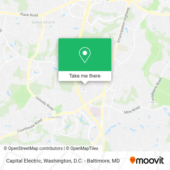 Capital Electric map