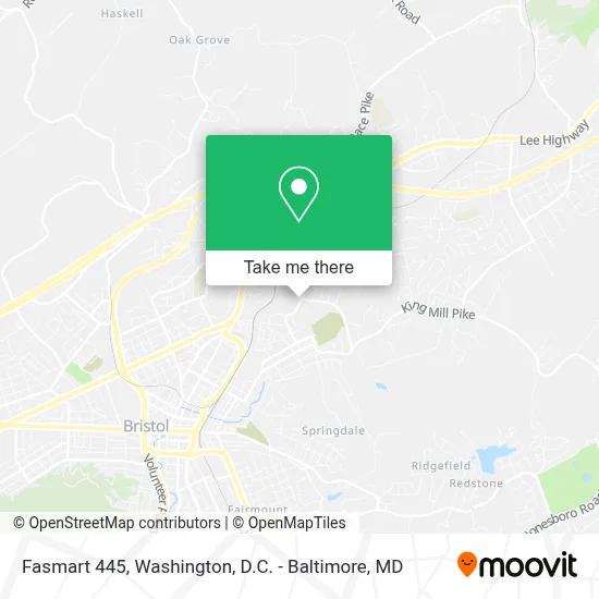 Fasmart 445 map