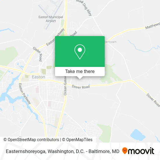 Easternshoreyoga map