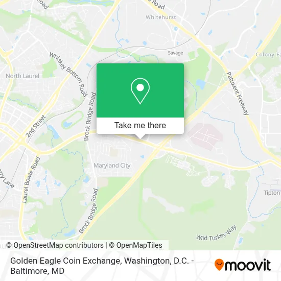 Golden Eagle Coin Exchange map