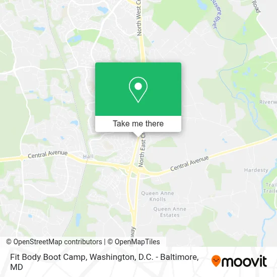 Fit Body Boot Camp map