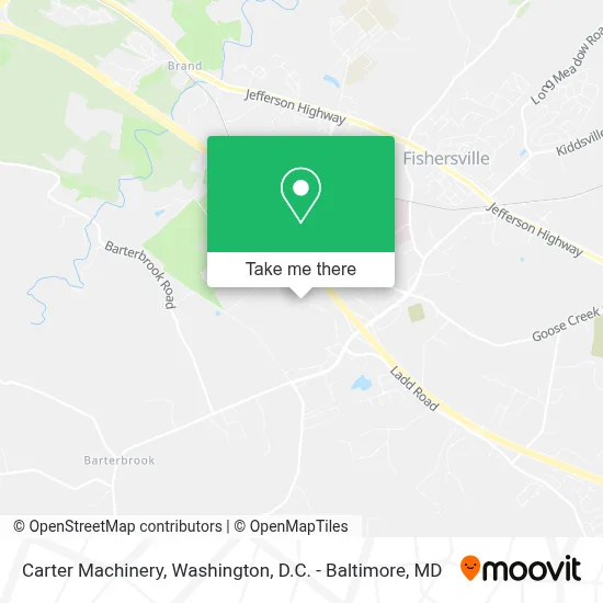 Carter Machinery map