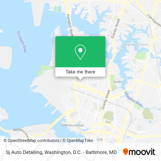 Sj Auto Detailing map