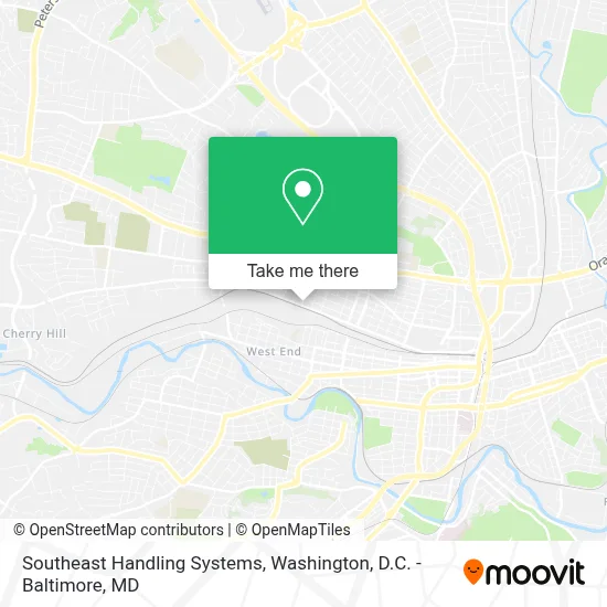 Southeast Handling Systems map
