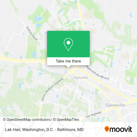 Lak Hair map