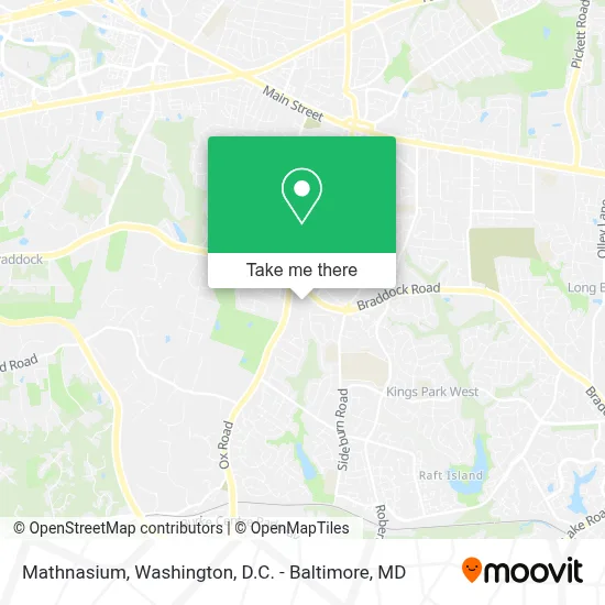 Mathnasium map