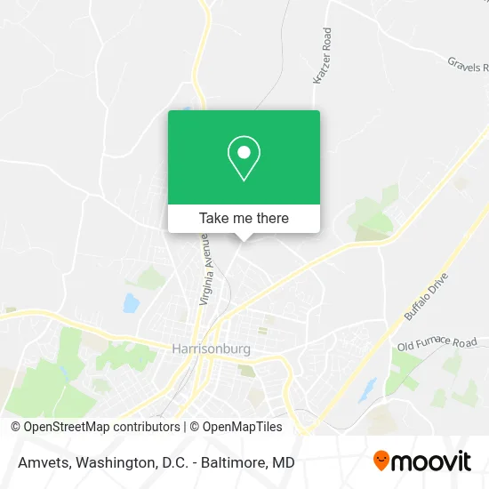 Amvets map