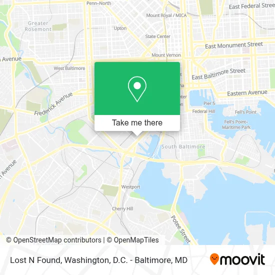 Lost N Found map
