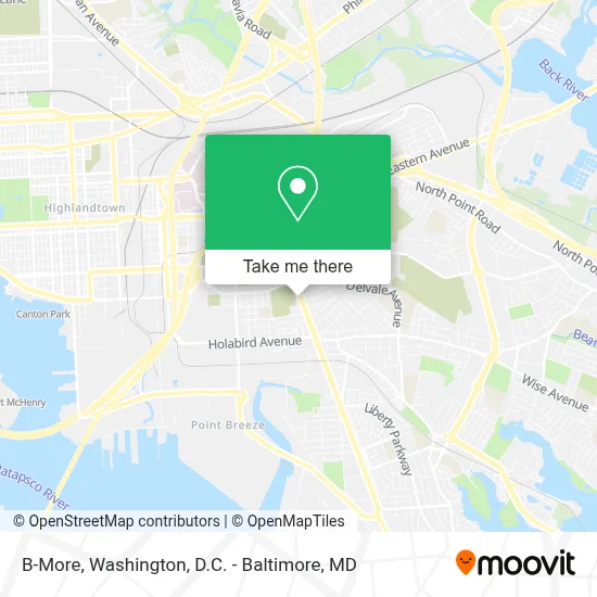 B-More map