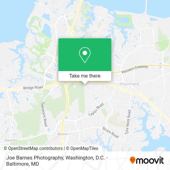 Joe Barnes Photography map
