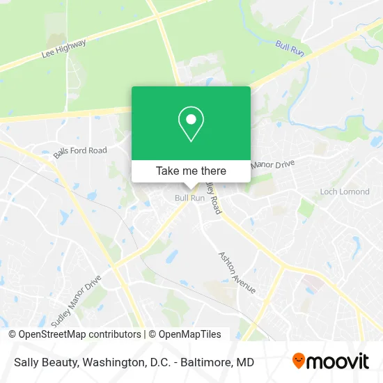 Sally Beauty map