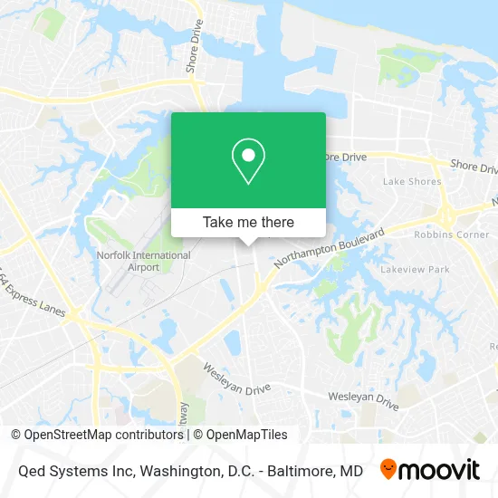 Qed Systems Inc map