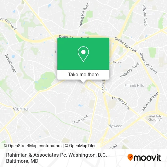 Rahimian & Associates Pc map
