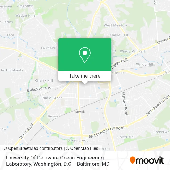 University Of Delaware Ocean Engineering Laboratory map
