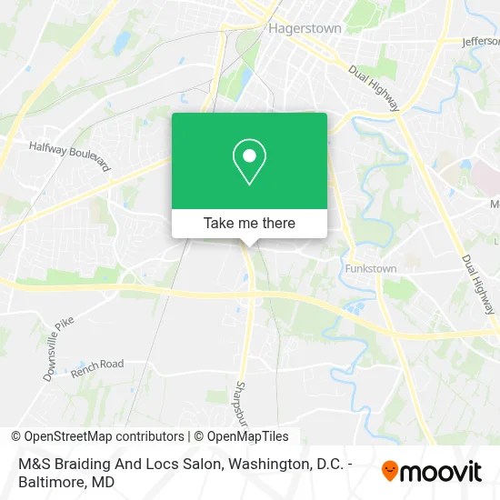 M&S Braiding And Locs Salon map