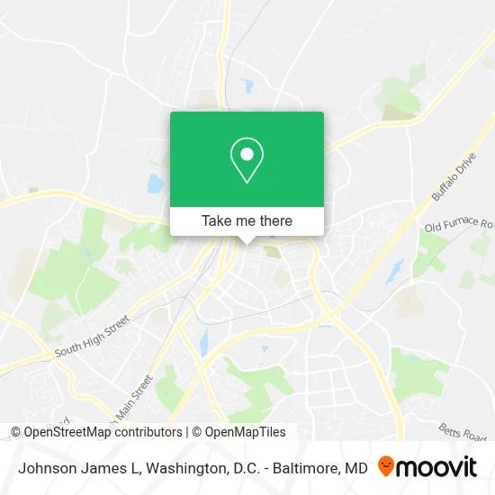Johnson James L map