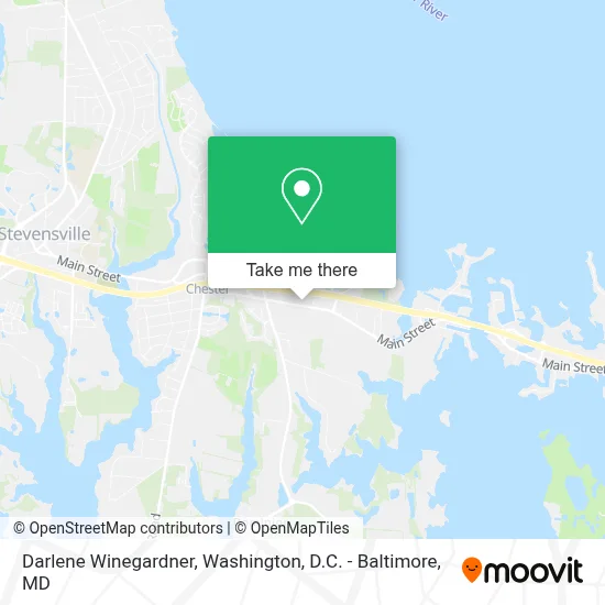 Darlene Winegardner map